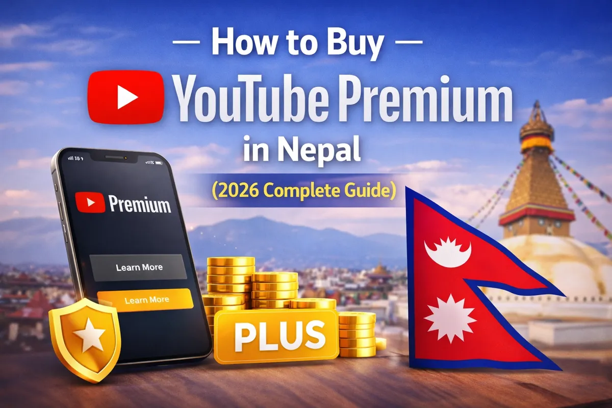 How to Buy YouTube Premium in Nepal (2026) — From Rs 449/Month - SoftFlix Nepal blog