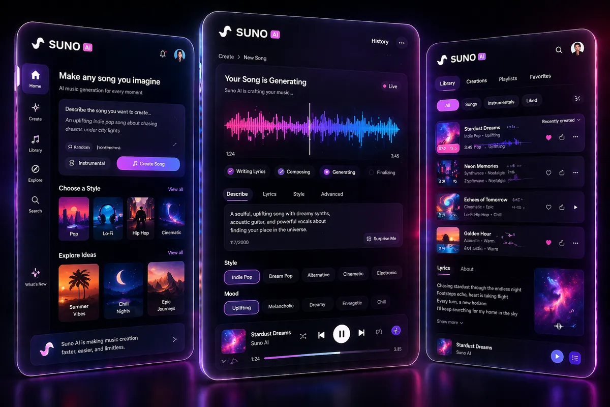 Suno AI Music Generator – Premium 1 Month - Buy in Nepal