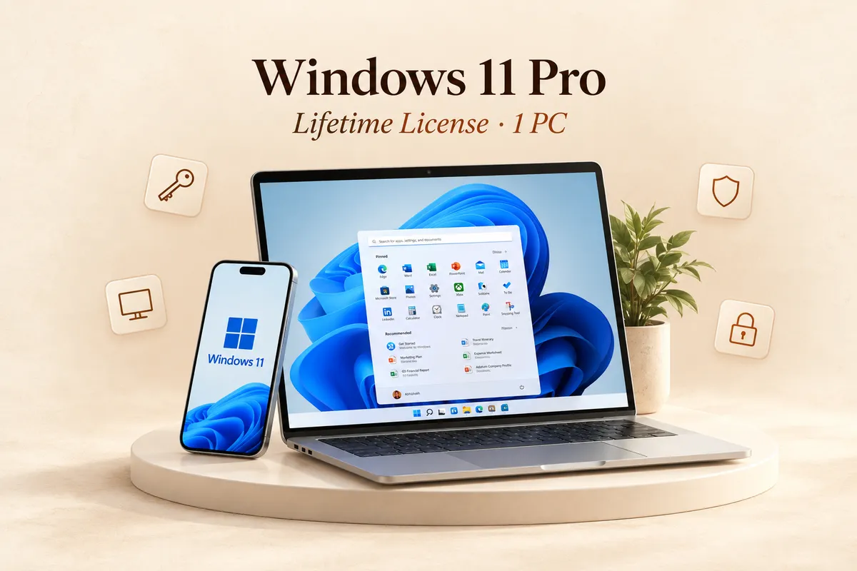 Windows 11 Pro – Lifetime License Key (1 PC) - Buy in Nepal