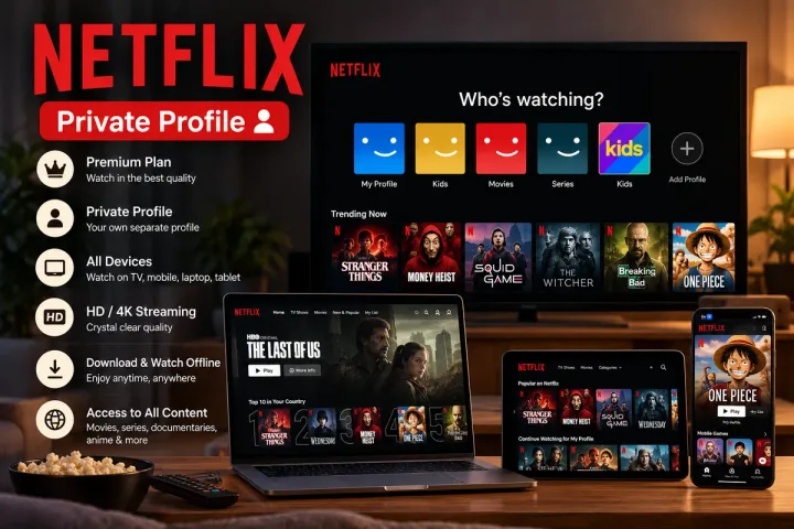 Netflix Premium Private Screen offer - Buy in Nepal